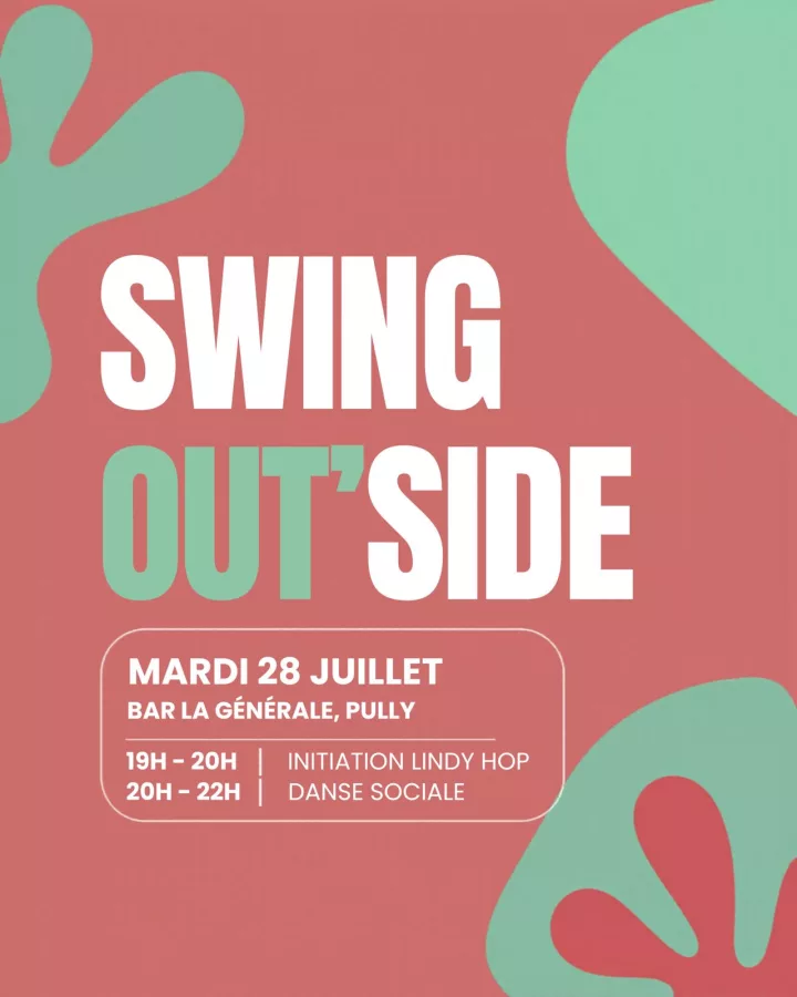 SwingOut'side avec Initiation / Bar La Générale