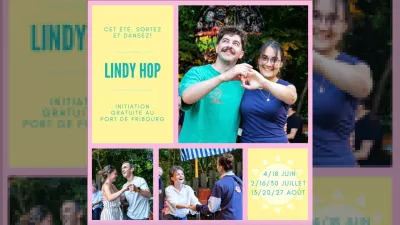 Free Lindy Hop Initiation + Social at Port de Fribourg