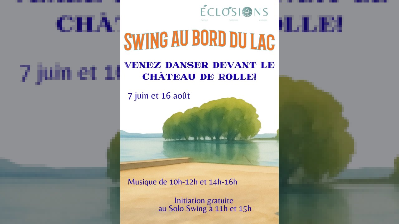 Swing au Bord du Lac – Session du matin
