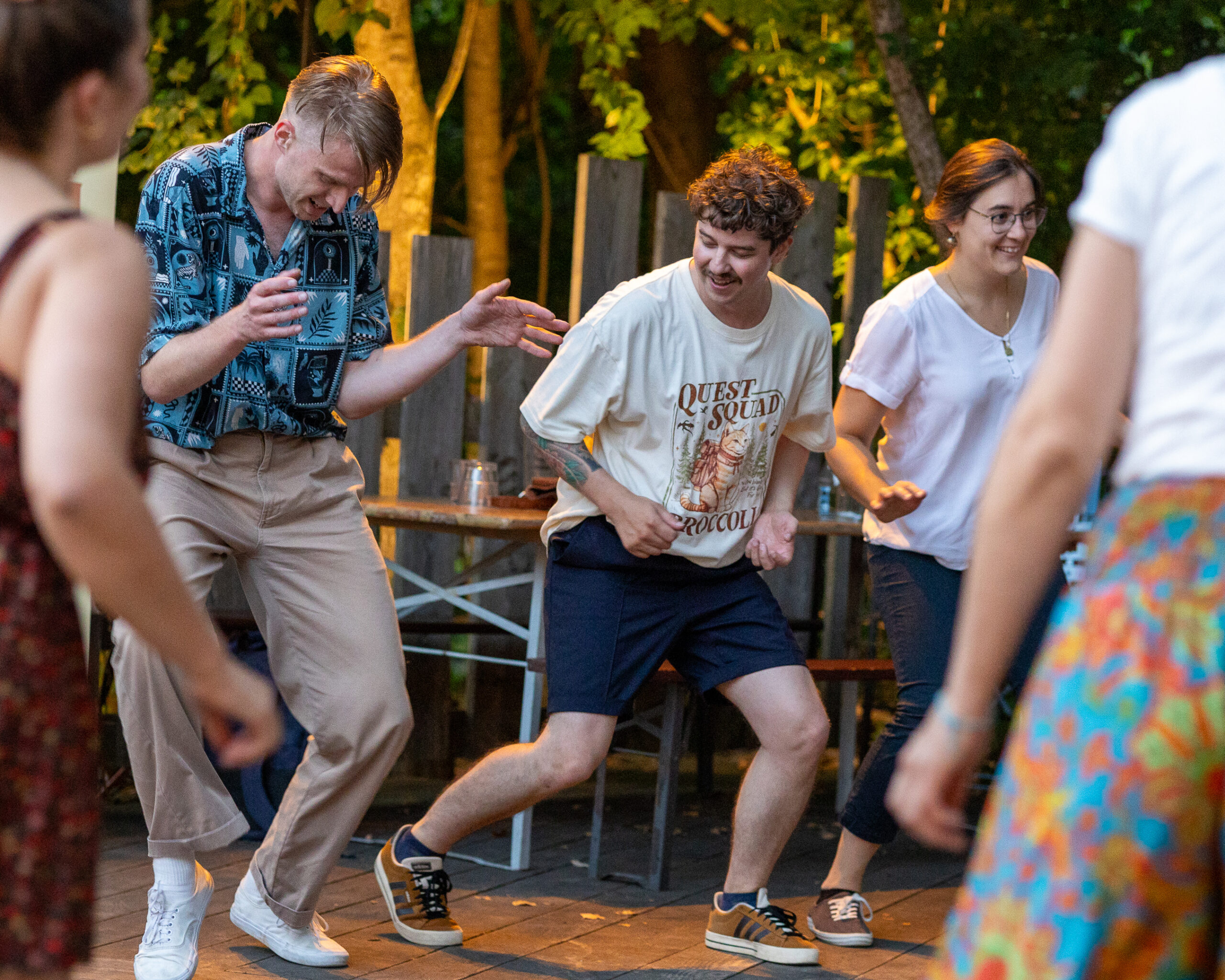 Summer Swing Evening at Le Port