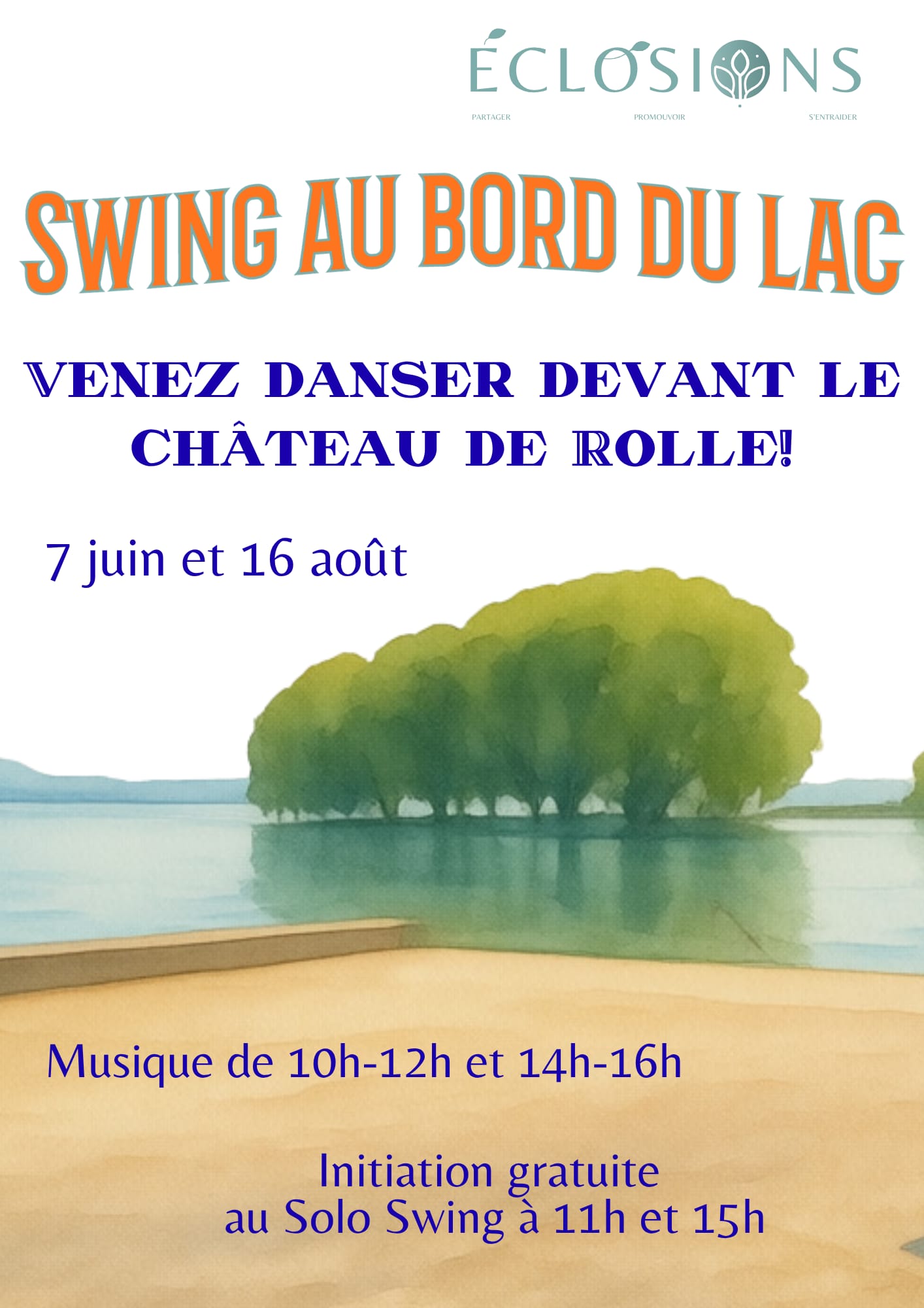 Swing au Bord du Lac – Session du matin