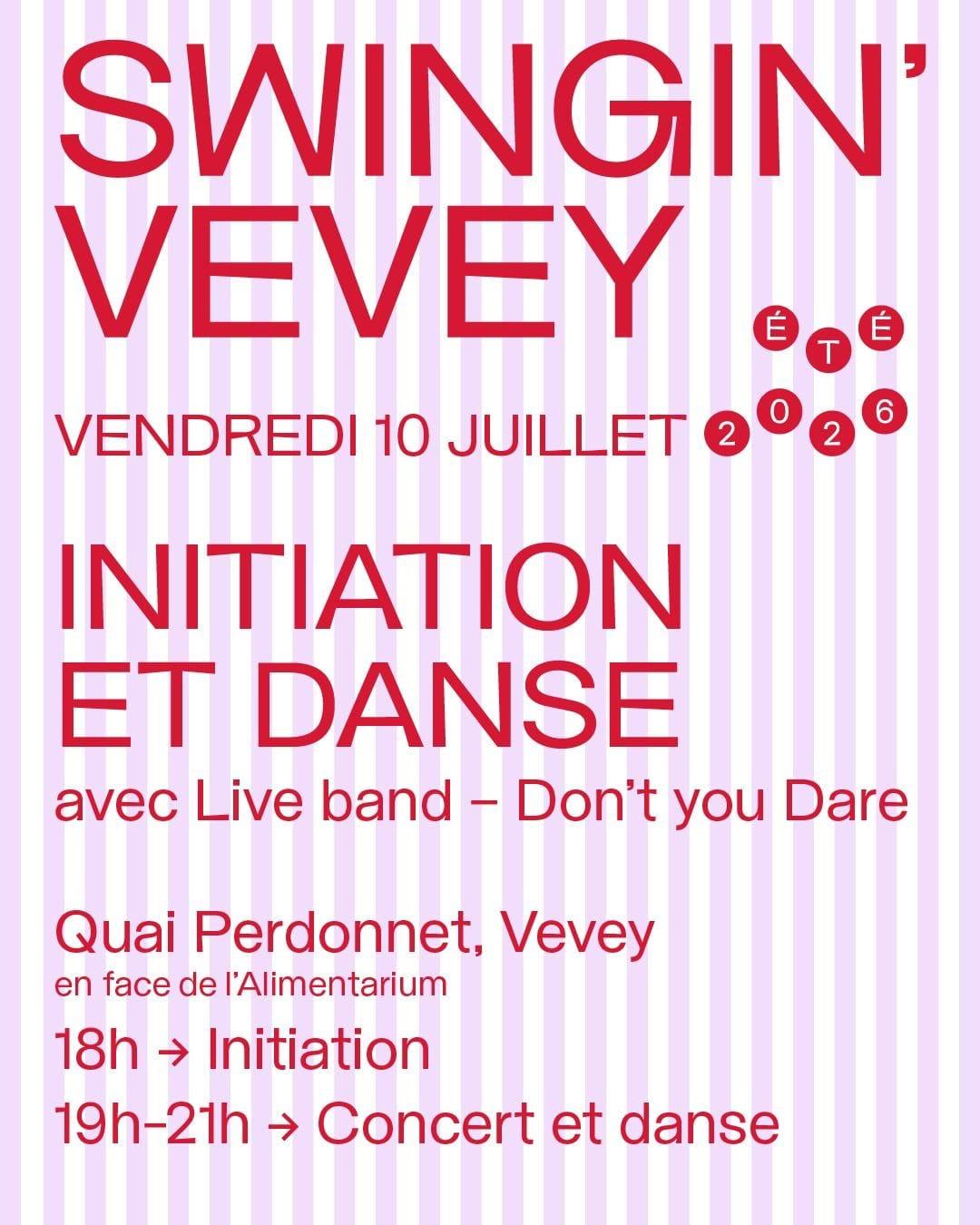 Swingin' Vevey – Concert et danse